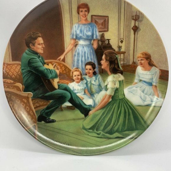 Sound of Music Plate Collection (Missing Plate #7) and Broadway Album - Picture 6 of 16